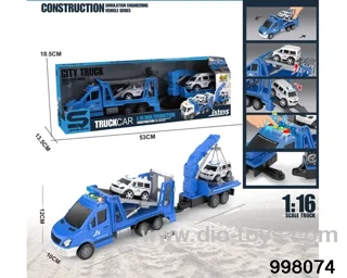 1:16 friction truck with light/music