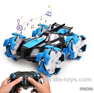 1:16 2.4G explosive wheel four-way remote control vehicle