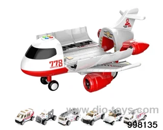 storage plane with alloy car
