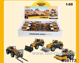 6pcs friction alloy car