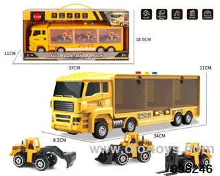 free wheel truck with 3pcs free wheel alloy car