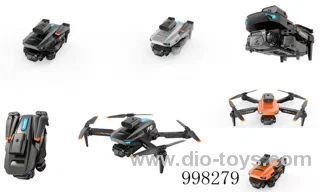 Folding Drone (with Storage bag) - electrically adjustable dual lens