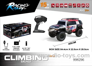 1:10 full scale off-road climbing vehicle
