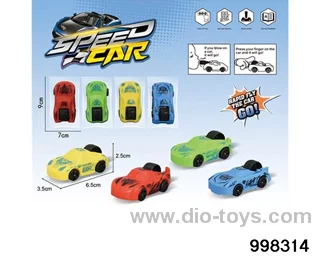 Fingertip car in opp bag