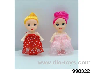 Two inch and a half full-size Kelly dolls in opp bag
