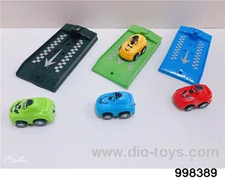 Ejection cartoon car in opp bag