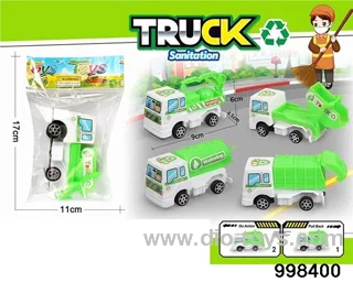 Four Huili Sanitation Vehicles in opp bag