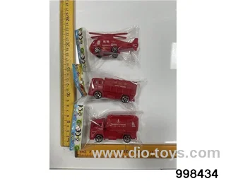 Return fire truck in opp bag