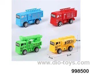 fire engine in opp bag