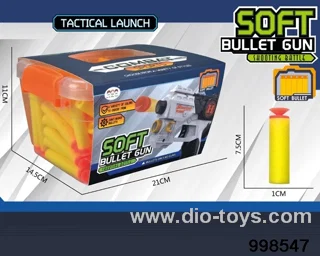 100pcs 7.5cm Soft Bullet
