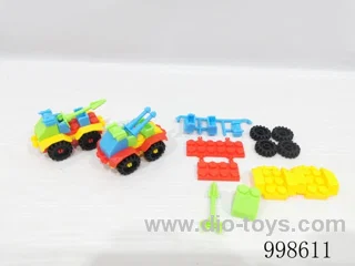 Chariot block car- Two mixed