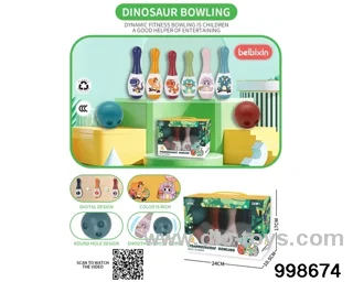 Dinosaur bowling
