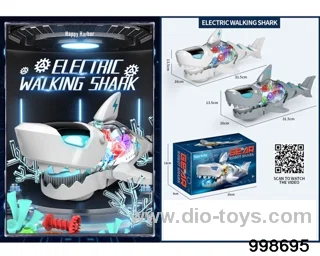 Electric walking shark