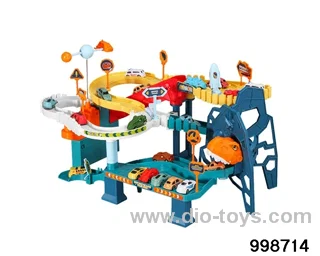dinosaur space orbit with 4pcs car