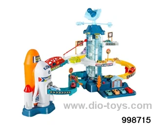 space shuttle orbit with 4pcs car