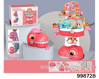 Dinosaur dessert table in color box