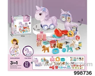 Pony pet satchel in color box