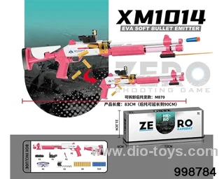 1014 shell throwing manual soft ammunition launcher in color box