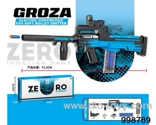 GROZA Electric Repeater EVA Soft Spring Launcher in color box