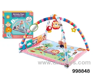 Infant early education puzzle game mat fitness blanket fitness frame in color box