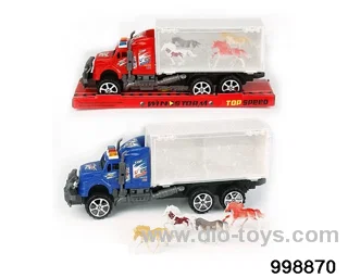 Inertia tow truck with 4 horses in PVC cover