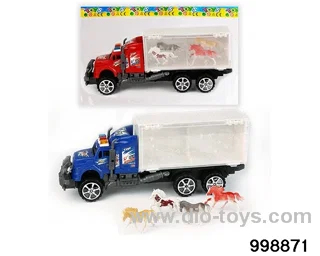 Inertia tow truck with 4 horses in opp bag