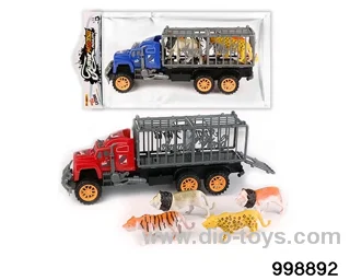 Inertia towing head towing animal blue 4 tigers and lions in PVC bag