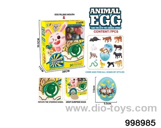 New 12 Zodiac steering wheel twist eggs (7 eggs) in window box