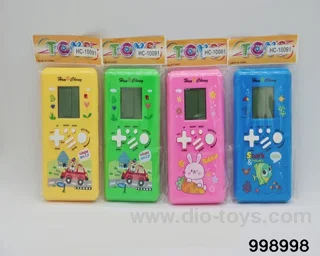 Tetris game console "No. 5 battery two grains no pack"