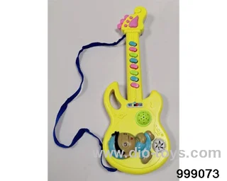 Light music cartoon guitar in opp bag