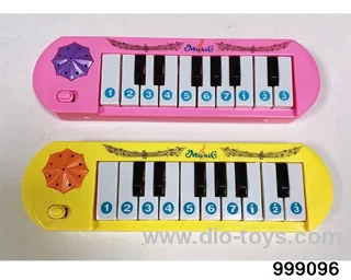 10-key round electronic organ in opp bag