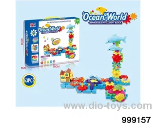 building block in color box