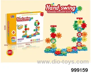 building block in color box