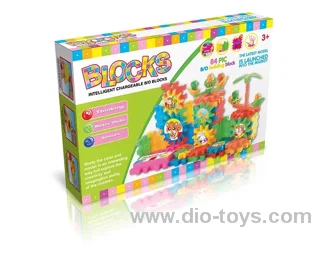 building block in color box
