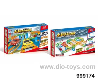 Baibian electric rail car in color box