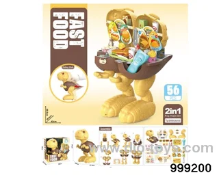 56pcs fast food set