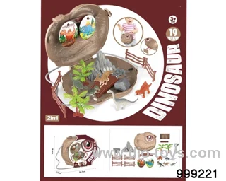 19pcs dinosaur backpack