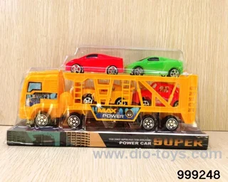 Inertia Tractors (Yellow/Blue) (with 4 scooters)