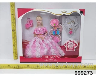 Barbie doll in window box