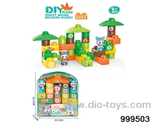34pcs building block