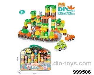 100pcs building block