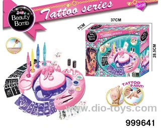 Tattoo workbench in color box
