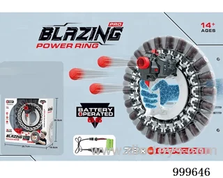 ELECTRIC 66-ROUND BRACELET *1PU BULLET BALL, 72-ROUND GOGGLES