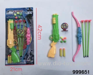 Ping-pong guns and bows