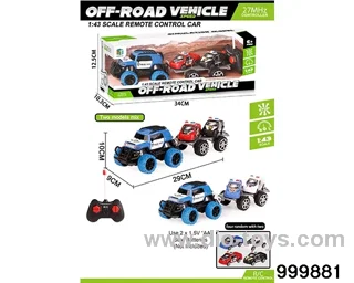 1:43 RC car (without power) in window box