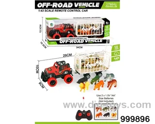 RC car in window box