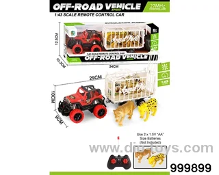 RC car in window box