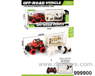 RC car in window box