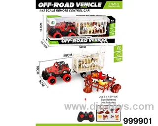 RC car in window box