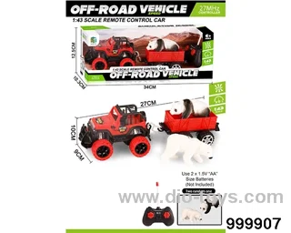 RC car in window box